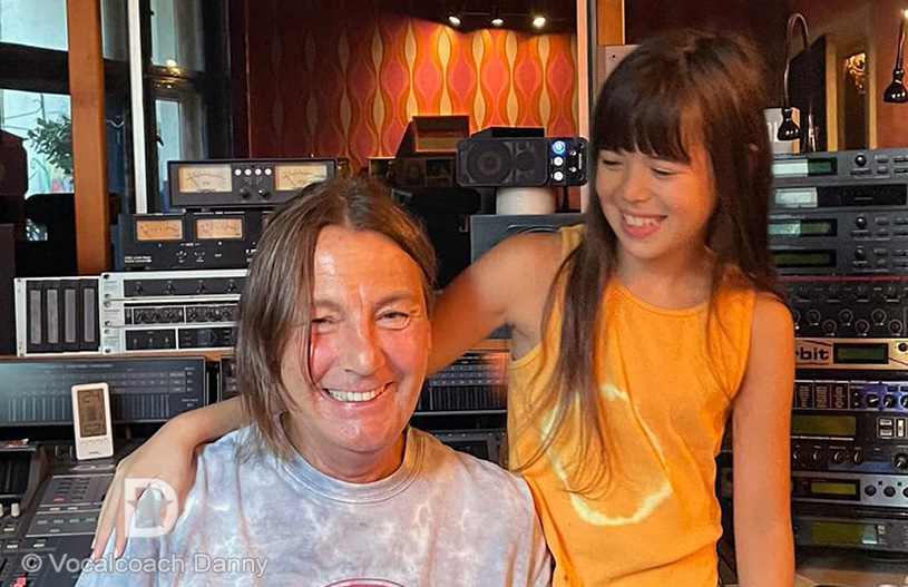 Vocalcoach Danny und Fia