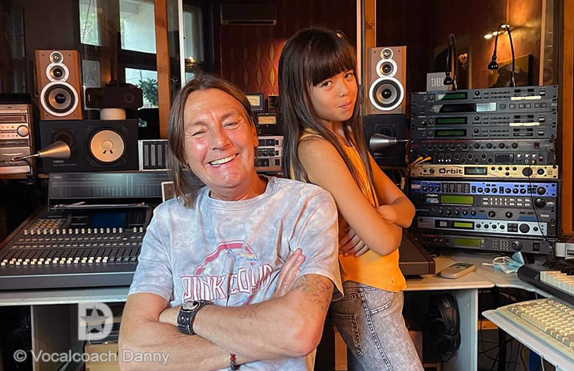 Vocalcoach Danny und Fia von The Voice Kids